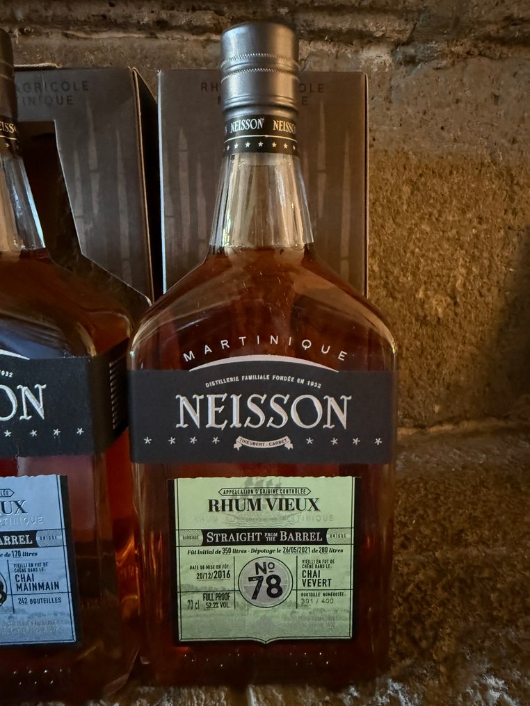 Neisson - Straight from Barrel - Adrien, Mainmain & Vevert  - 70cl - 3 pullojen #4.3