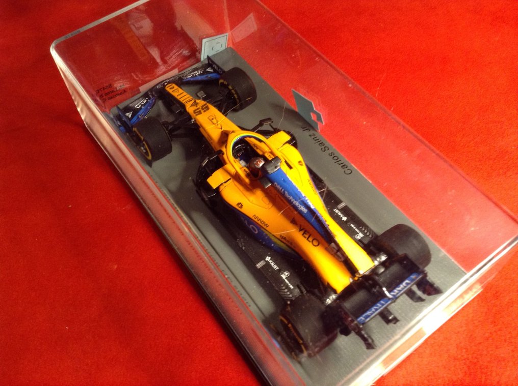 Spark 1:43 - Machetă mașină de curse - ref. #S6470 McLaren Renault MCL35 F.1 5° Austrian GP 2020 #55 Carlos Sainz Jr. - Calitate excelentă - ediție limitată - dificil de găsit astăzi. #1.0