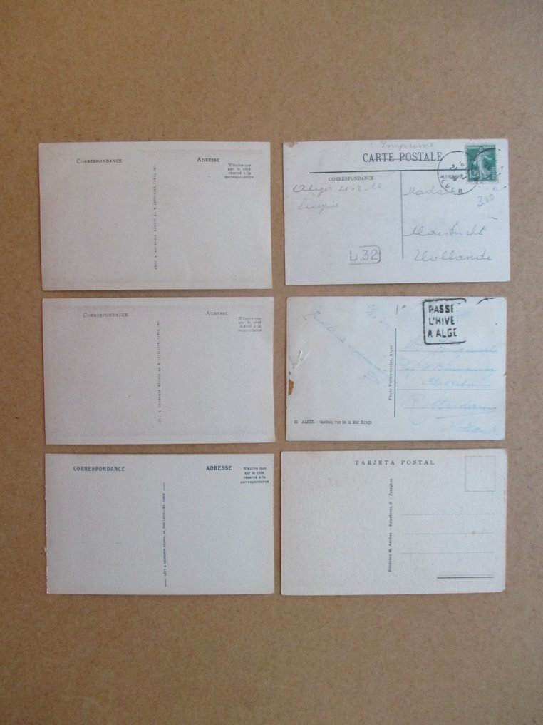 阿拉伯世界 (39) + 荷兰东印度 (8) - 明信片 (47) - 1930-1910 #1.0