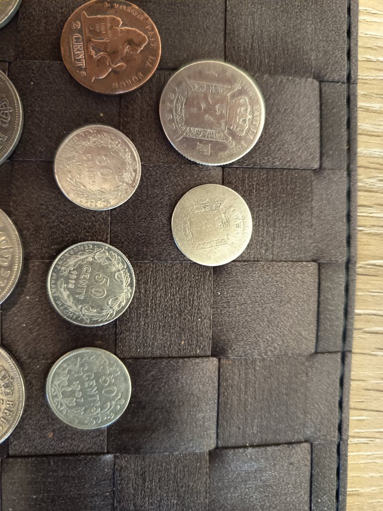 比利时. Lot de 20 pièces  (没有保留价) #2.1
