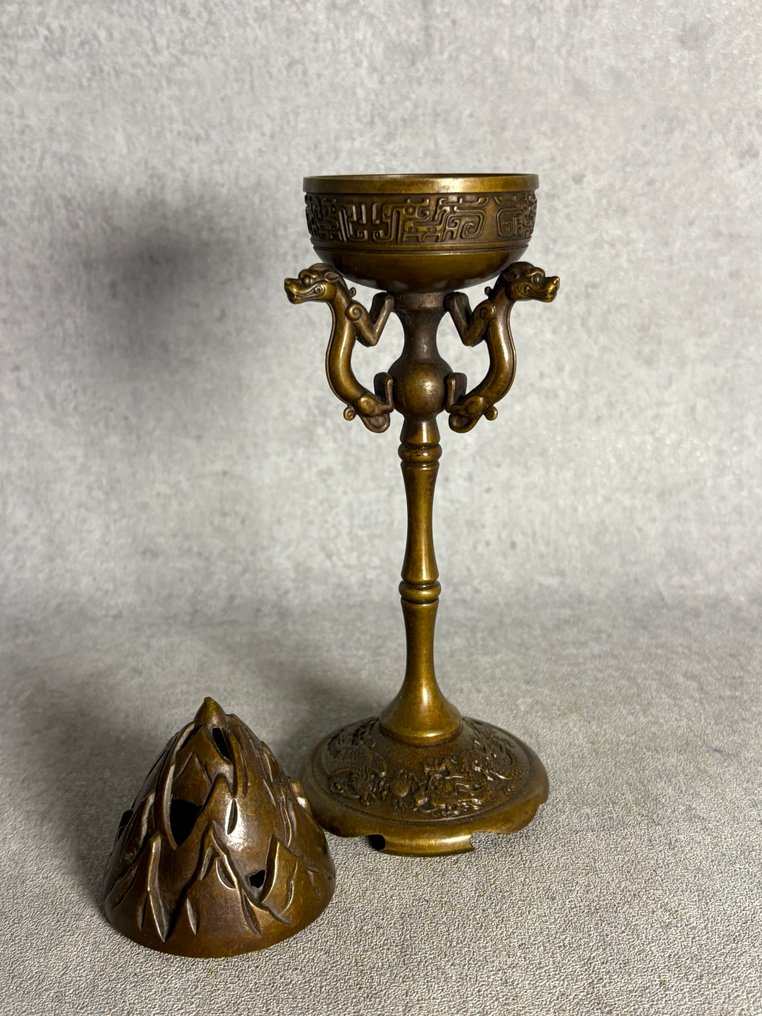 Queimador de incenso - Bronze - China - Século XXI #3.2