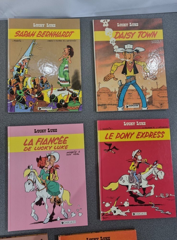 Lucky Luke - 11x C - 11 Album - EO - 1980/1988 #1.0