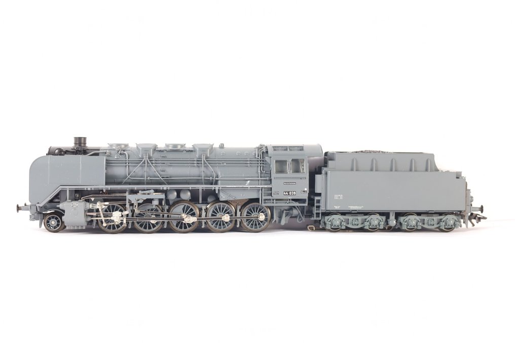 Märklin H0 - 37881 - Ατμομηχανή με όχημα μεταφοράς (1) - BR44 039 - DRG #2.1