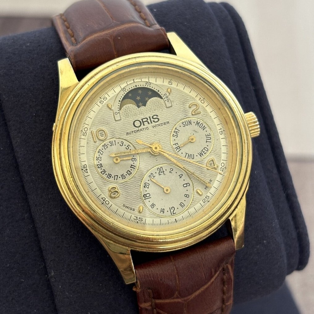 Oris - Moonphase Triple Calendar - 7433B - Unisex - 1990-1999  #1.0
