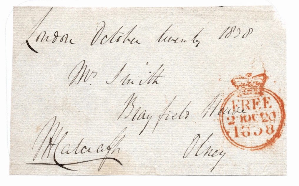 Grã-Bretanha 1868/1868 - CALCRAFT, John Hales (1796-1880) #1.0