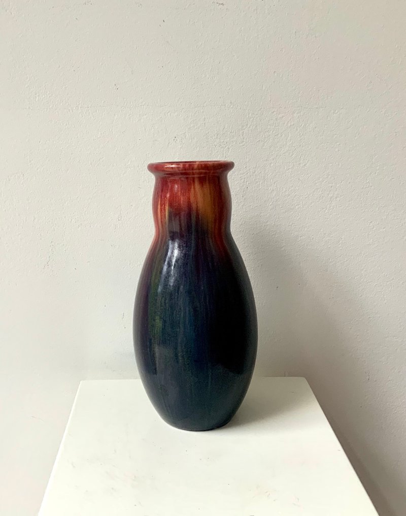 Michael Andersen & Söhne - Βάζο  - Κεραμικό - Βάζο Art Deco Laufglasur. #1.0