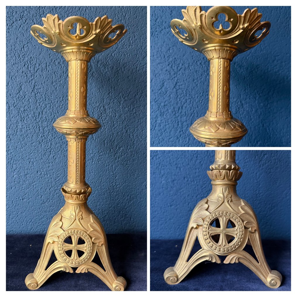 Objetos religiosos e espirituais - Antigo - Bronze - 1850-1900 #1.0