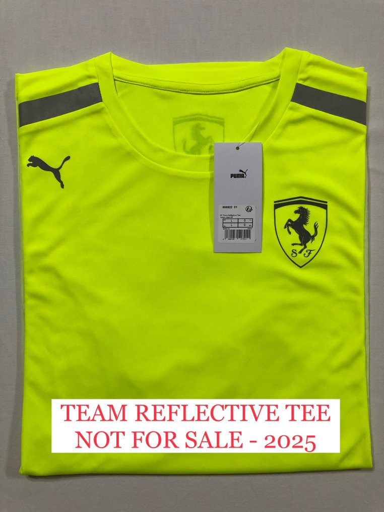 Ferrari - Formuła 1 - Reflective Tee - 2025 - Odzież drużynowa #1.0