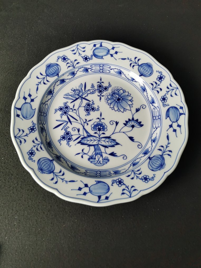 Meissen - Cipolla Blu - 6 Piatti da cena - D.25cm - Σερβίτσιο δείπνου (6) - Πορσελάνη #4.3