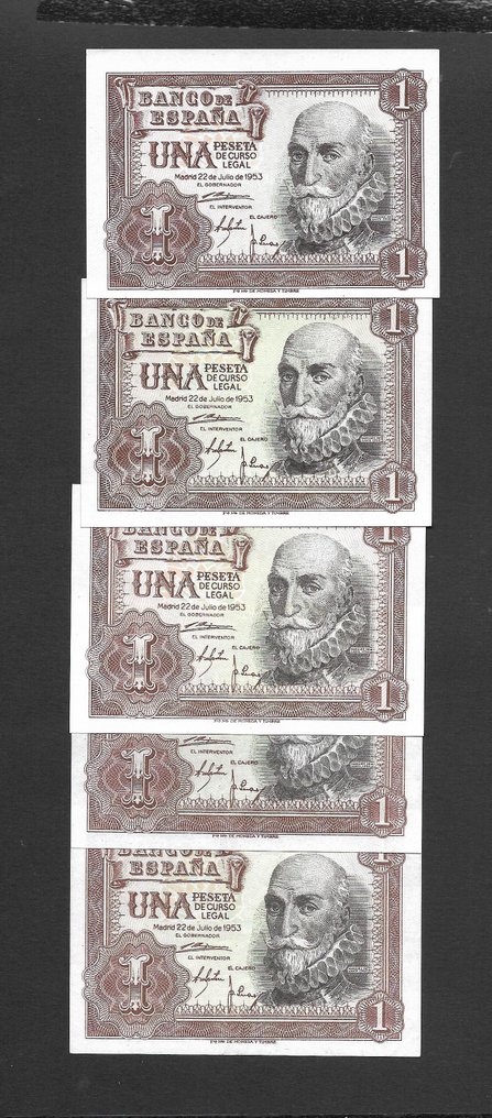 Spanyolország. - 30 Banknotes - various dates  (Nincs minimálár) #1.0