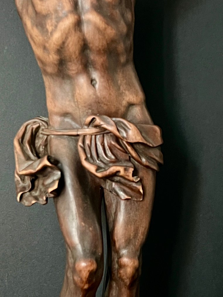  Εσταυρωμένος - Ξύλο - 1650-1700 - Corpus Christi - 45 εκ  #4.3