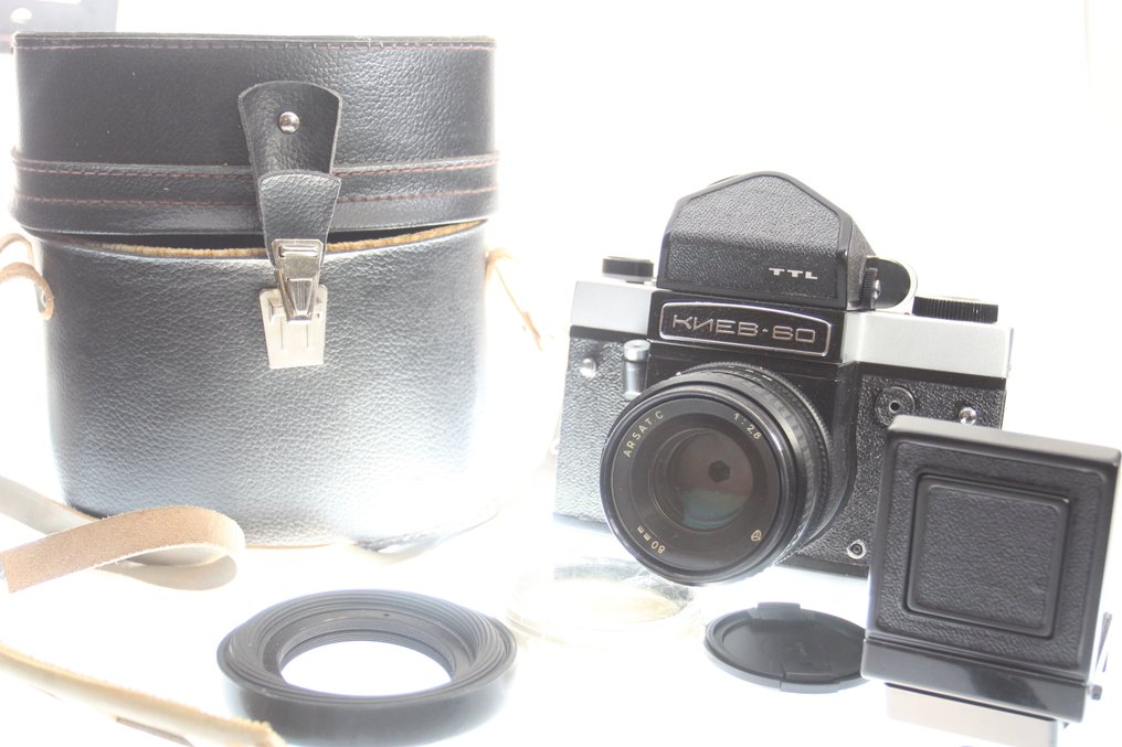 Zavod Arsenal Kiev-60 + Arsat C 2,8/80mm | Medium format camera #1.0