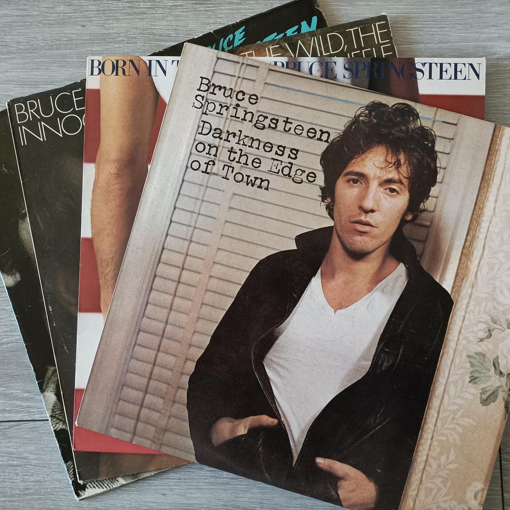 Bruce Springsteen - 4 x albums - Multiple titles - LP Albums (multiple items) - 1975 #1.0