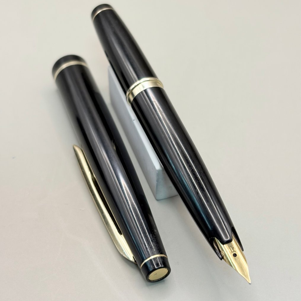 Sailor - Mini (Black) - 21K gold nib (M) - 没有保留价 - 钢笔 #2.1