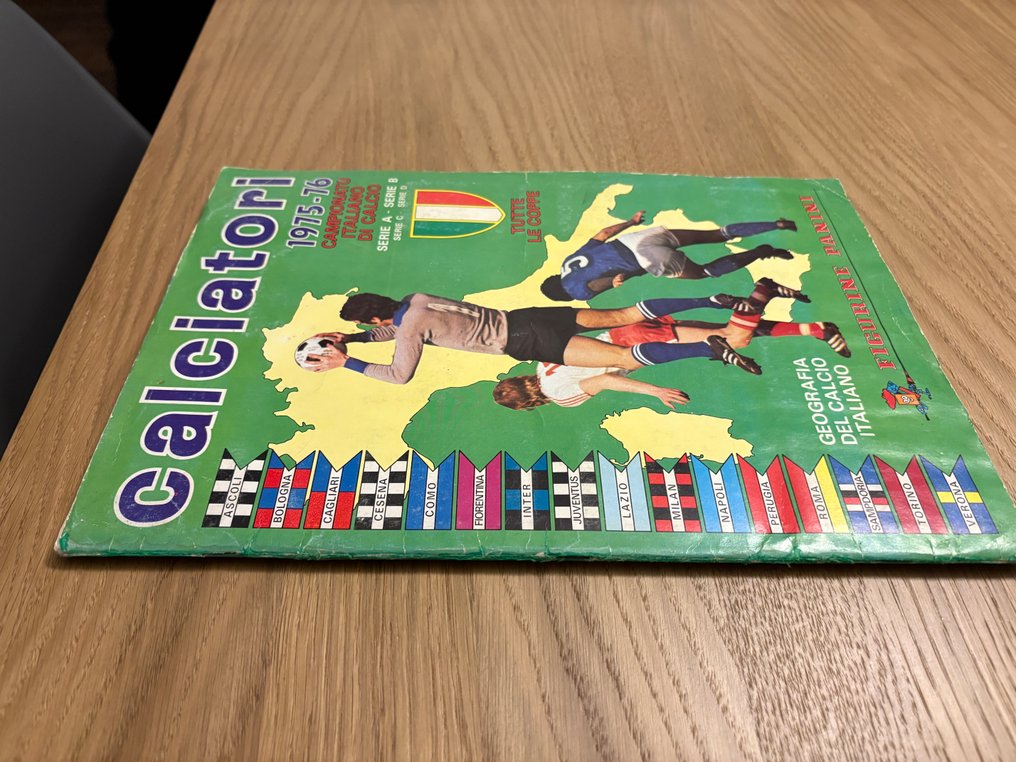 帕尼尼 Calciatori 1975/76 - Read description! - 1 完整册子 - Good (GD) #1.0