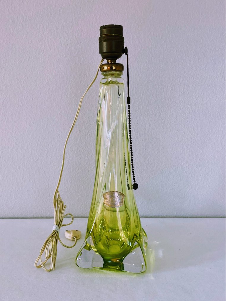 Val Saint Lambert - Lampe de table - cristal de plomb - Lampe de table - Kristal #1.0