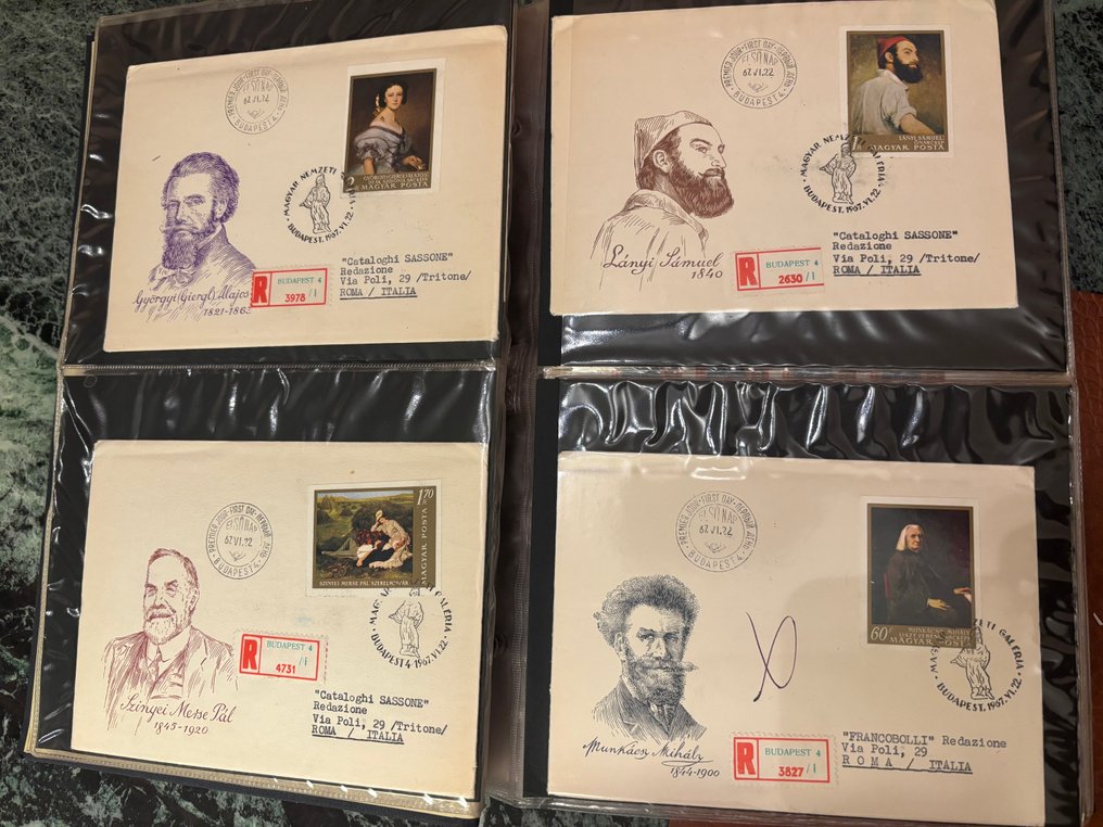 Ungarn 1966/1969 - FDC - Magyar Posta ‘66-‘69 #3.2