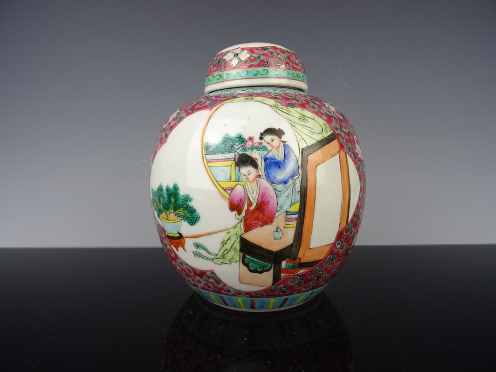 Krukke - Porselen - ca. 1920 #2.1