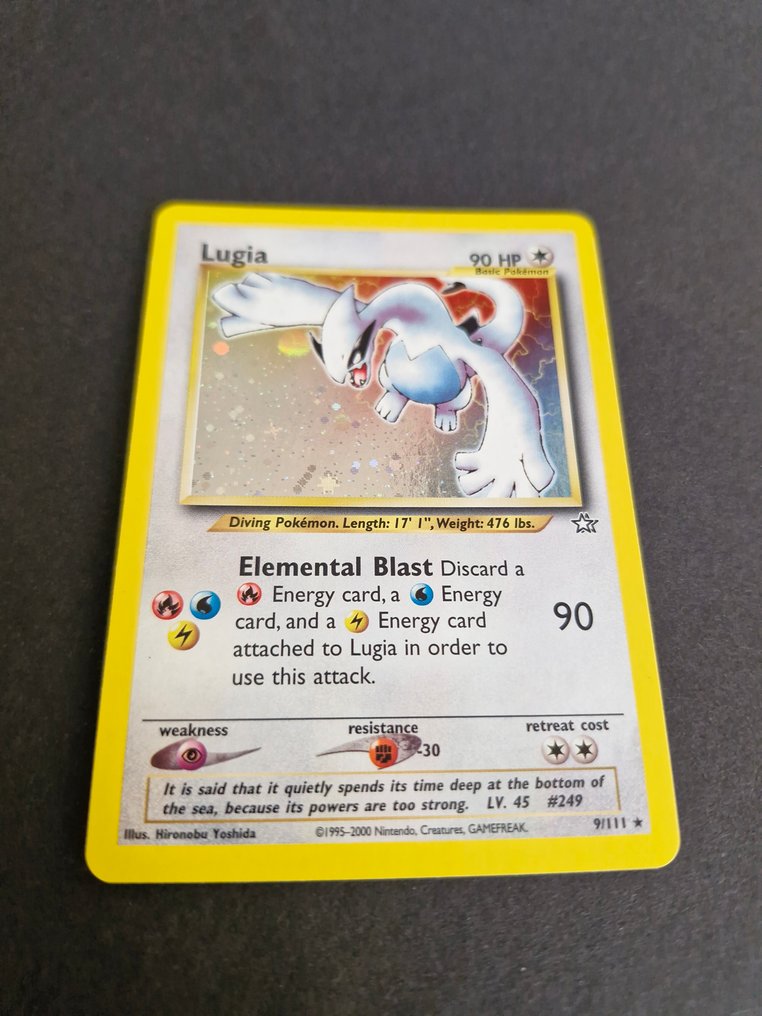 Pokémon - 1 Card - Lugia 9/111 Foil - WOTC - Neo Genesis #1.0