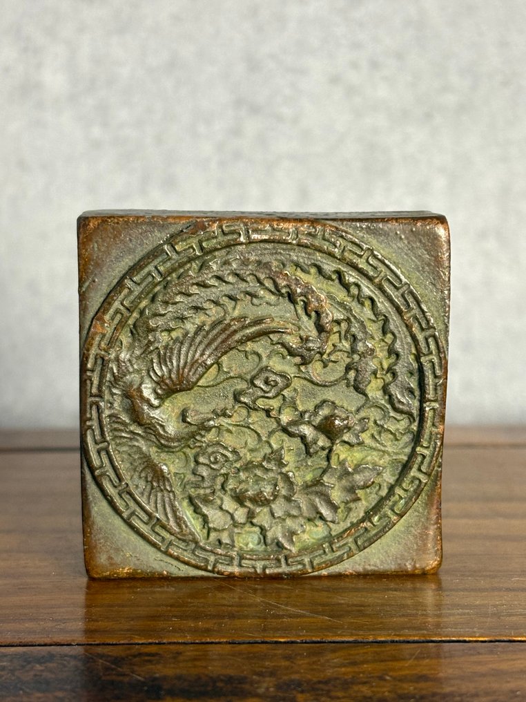 Zegel kist - Bronze - China - Final do século XX #1.0