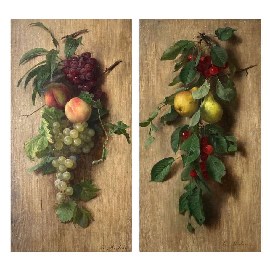 Elise Merten (1847-1924) - Trompe-l’œil-Fruchtkompositionen #1.0
