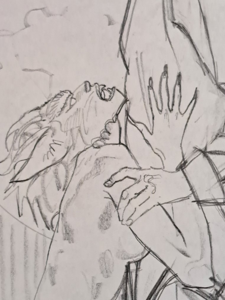 Stano, Angelo - 1 Original preliminary drawing - Dylan Dog - Calendario MAX: Aprile #3.2