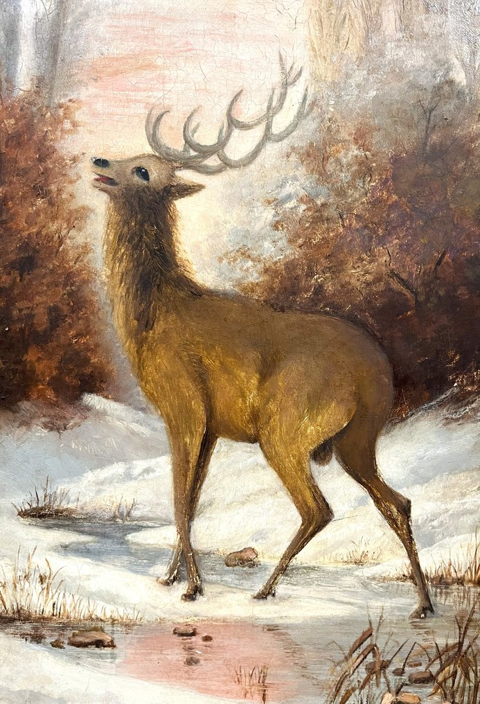 Italian school (XIX) - Paesaggio Invernale #3.2