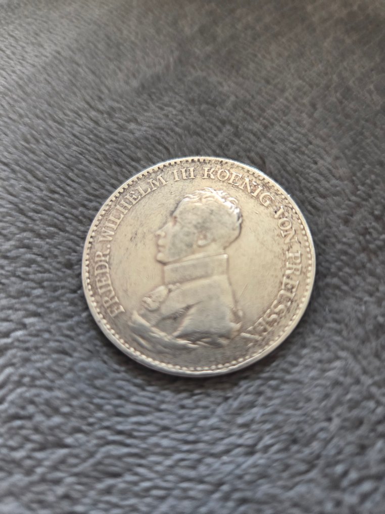 Germany, Prussia Friedrich Wilhelm III. 1 Thaler (taler) 1817 / ex-jewellery (χωρίς τιμή ασφαλείας) #2.1