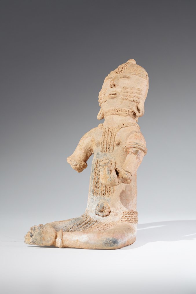 一个陶土雕塑 - Bura - 尼日尔  (没有保留价) #1.0