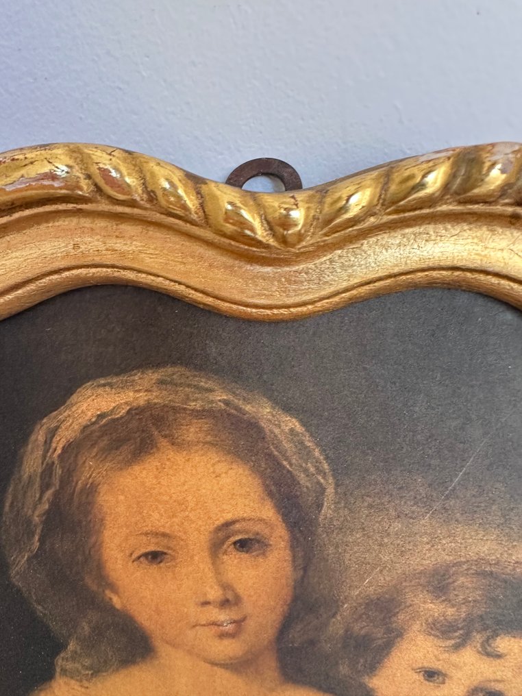 Cadre  - Bois, feuille d'or - Corniche en feuille d'or #4.3