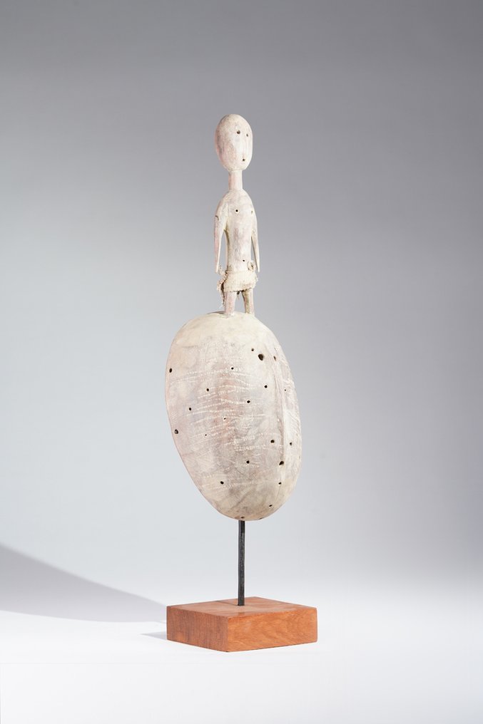 一个木头面具 - Prampram - 迦納 #4.3