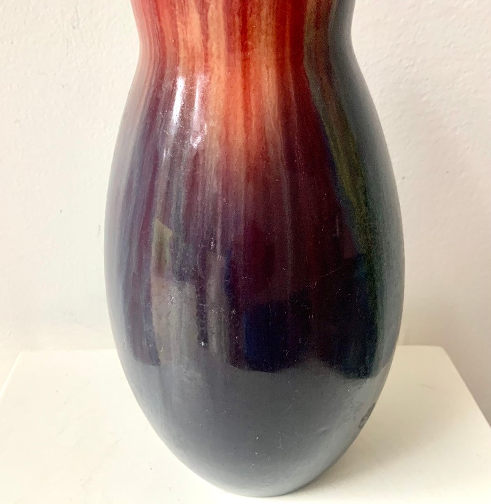 Michael Andersen & Söhne - Βάζο  - Κεραμικό - Βάζο Art Deco Laufglasur. #4.3