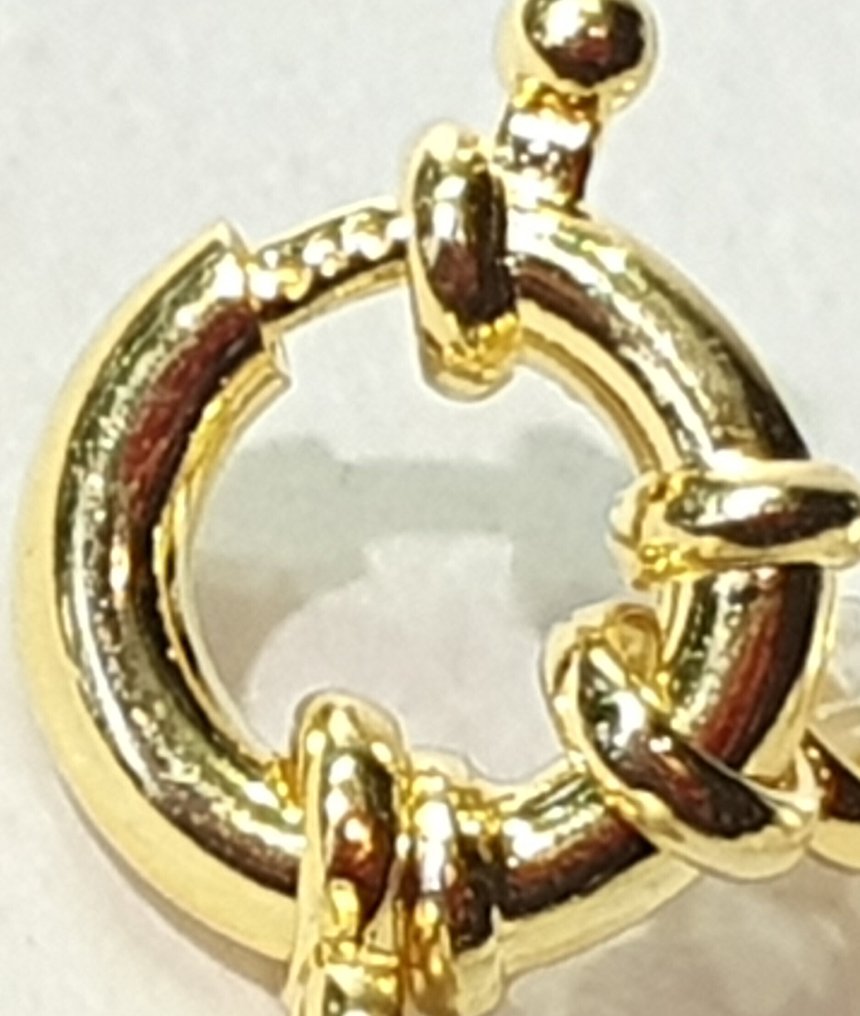 淡水天然珍珠 - 非常长 - 宁静与安详 - 925纯银 - 一等品质 - 项链 #4.3