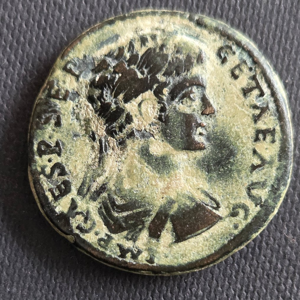 Romerriget (Provinsielt). Geta (AD 209-211). Pisidia, Antioch - Men  (Ingen mindstepris) #1.0