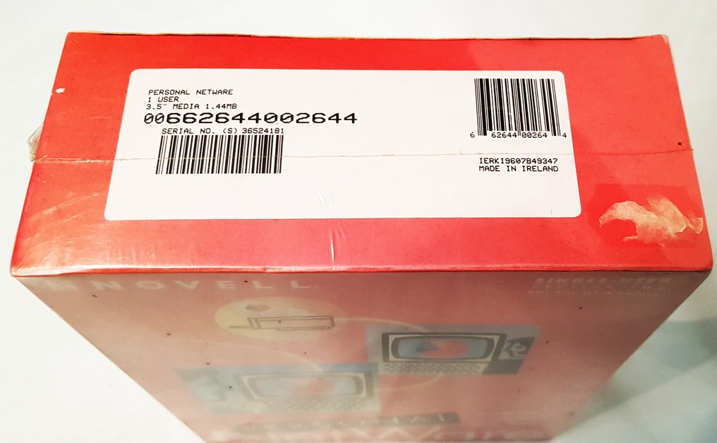 Novell NetWare - 计算机软件 (1) - 原装盒未拆封 #2.1