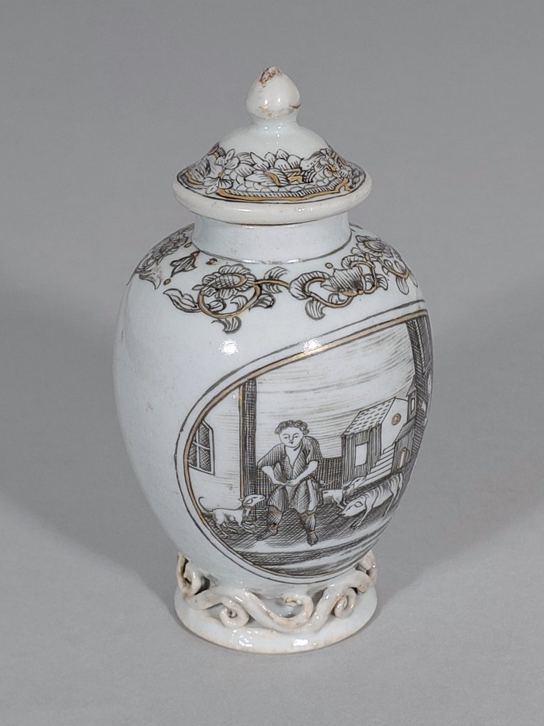 Κινεζικό μελάνι theebus - Πορσελάνη - Κίνα - Qianlong (1736-1795) #1.0