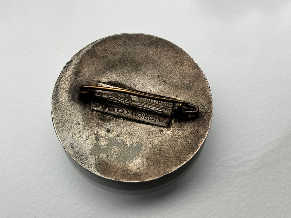 Ιταλία - Balilla - Έμβλημα κατάταξης - Mussolini - Distintivo epoca fascista - 20ος-μέσα (Β' Π.Π.) #3.2