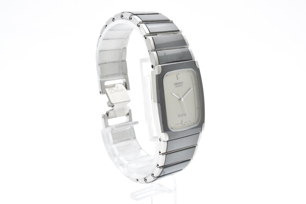 Seiko - Dolce Quartz Square Ceramic Bezel - Ingen mindstepris - 7731-5190 - Mænd - 1990-1999  #1.0