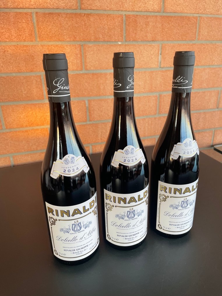 2024 Giuseppe Rinaldi, Dolcetto d’Alba - Piemonte DOC - 3 Flaskor (0,75L) #3.2