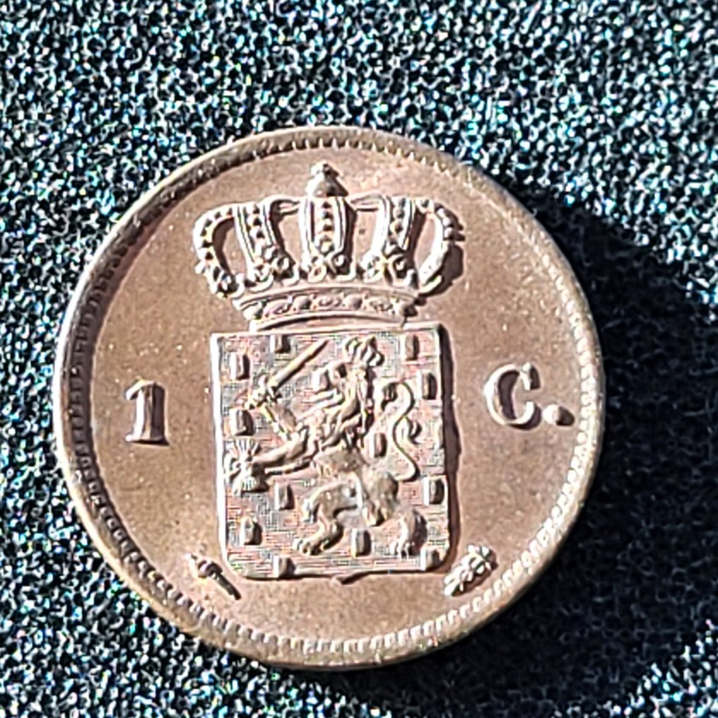 Nederland. Willem I. 1 Cent 1823 Utrecht #1.0