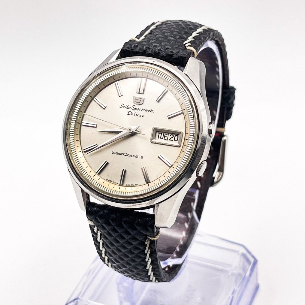 Seiko - Sportsmatic Deluxe 律光 (Ritsukō) – Rhythmic Light - Ohne mindestpreis - 7619-7010 - Herren - 1966 #1.0