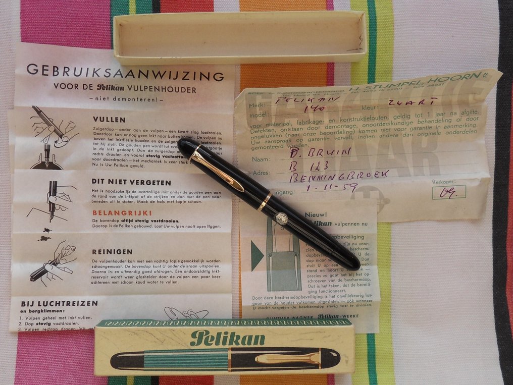 Pelikan - 140 black EXPORT version - Ei pohjahintaa - Täytekynä #1.0