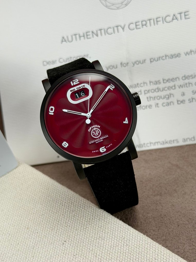 Stefano Braga - Ophion Red Big Date - χωρίς τιμή ασφαλείας - ophion2000N-RO - Άνδρες - 2020+  #1.0