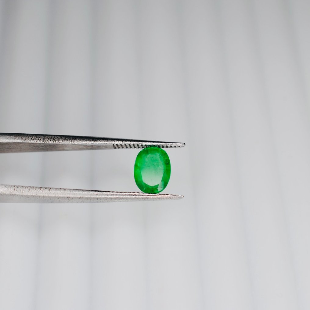 χωρίς τιμή ασφαλείας Πράσινο Σμαράγδι  - 1.24 ct - International Gemological Institute (IGI) #2.1