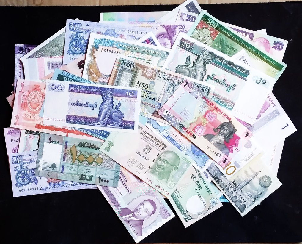 Κόσμος. - 97 banconote - anni vari (χωρίς τιμή ασφαλείας) #1.0