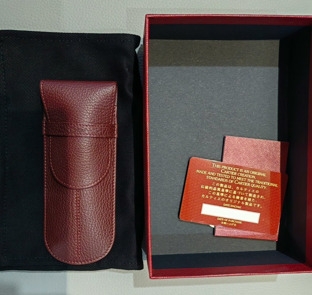Cartier - χωρίς τιμή ασφαλείας - Θήκη στυλό - Δέρμα #1.0