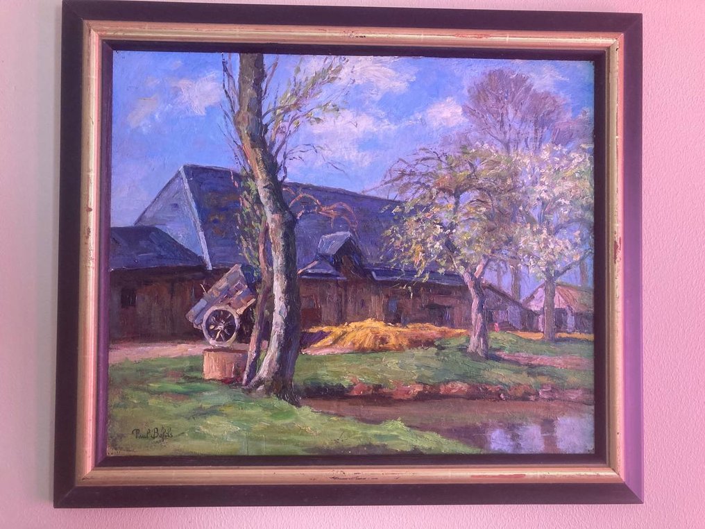 Paul Bofils (XX) - Paysage rural à la ferme #1.0