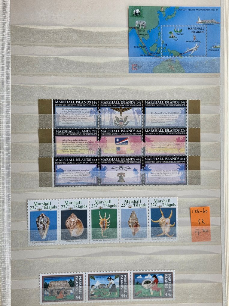 Νήσοι Μάρσαλ 1984/1999 - Συλλογή σε ένα βιβλίο αποθέματος. #4.3