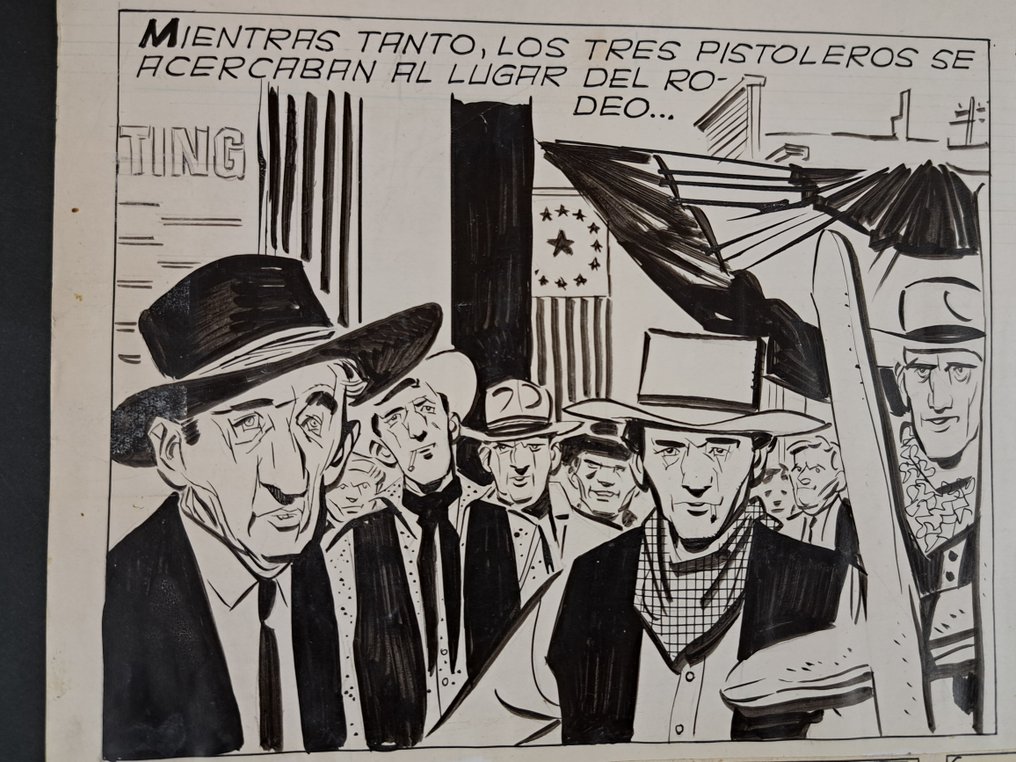 Breccia, Alberto - 1 Original page - El Circo Tragico #2.1