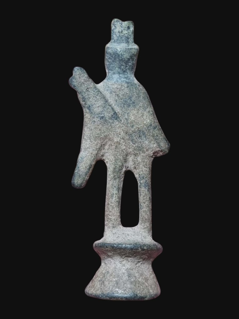 Romersk antik Bronze Interessant Hermes-statuette  (Ingen mindstepris) #3.2